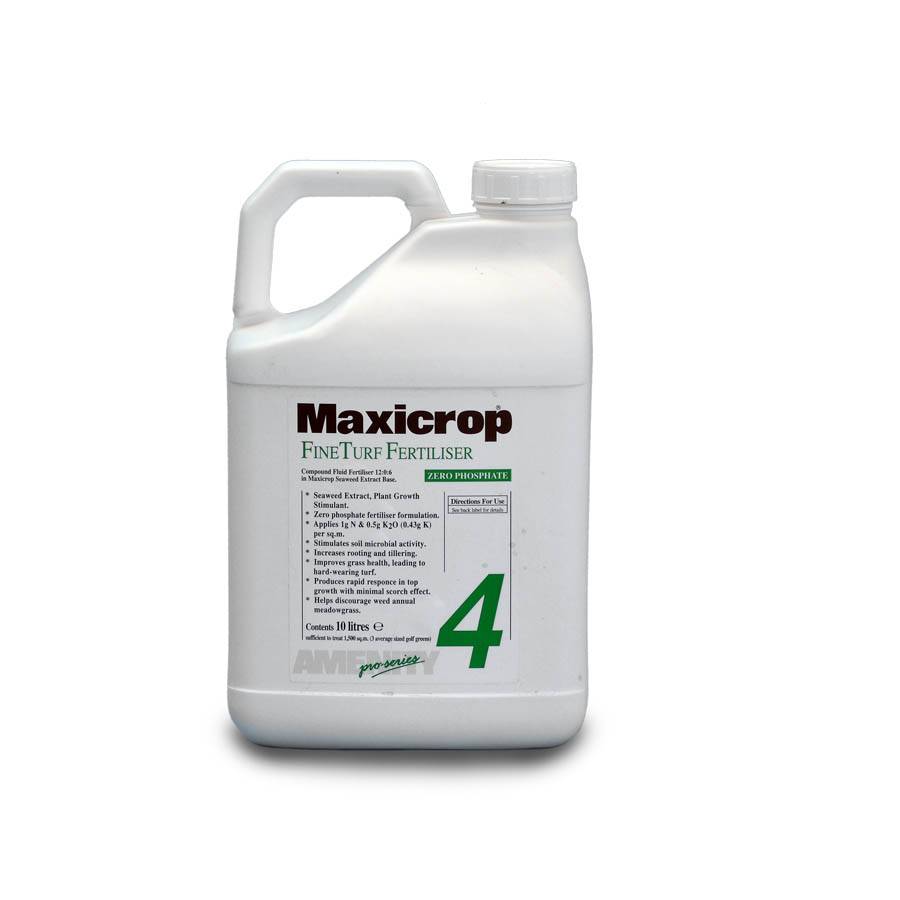 Maxicrop No 4 Fine Turf Seaweed Products Extract 10lt - Rigby Taylor